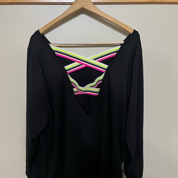 Black Torrid Joggers set with Neon Stripes - Picture 5 of 9